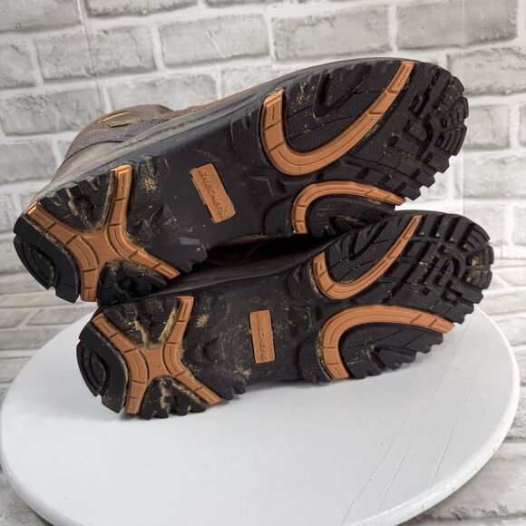 Skechers Relment Traven Men\'s Size 13 Brown Waterproof Hiking Boots 65529 main image 10